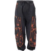 Guru-Shop Relaxhose Goahose, Herren Yoga Hose, bequeme Freizeithose.. Festival, Hippie, Ethno Style, alternative Bekleidung