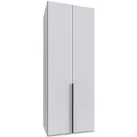 Wimex Kleiderschrank Mugano,in 5 Breiten,2 Höhen,2 Tiefen, viele Farben, Made in Germany (in Basic oder Premium Ausstattung) mit langen Griffen aus Metall, mit oder ohne Spiegel