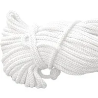 Mississhop Kordel 100 m / Ø 5 mm / Ø 3 mm Baumwollkordel Seil Kordel 100 % Baumwolle