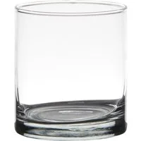 Hakbijl Glass Dekovase ZYLINDER, Farbe: transparent, Höhe: 11cm