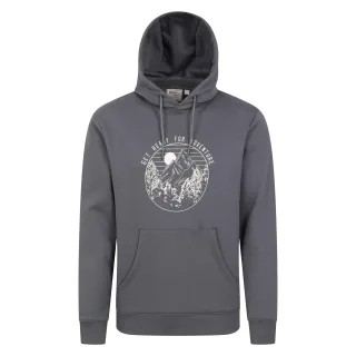 Mountain Warehouse - "Get Ready For Adventure" Kapuzenpullover für Herren (Holzkohle)