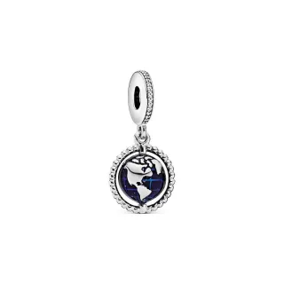 Pandora Anhänger Moments Drehender Globusr 798021CZ