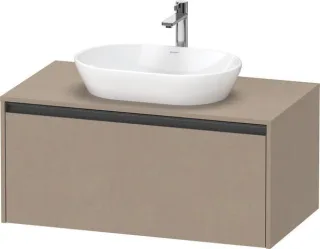 Duravit Ketho.2 Konsolenwaschtischunterbau wandhängend Leinen Matt 1000x550x459 mm - K24886075750000 K24886075750000