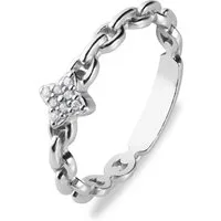 CHRIST Silberring CHRIST Damen-Ring 925er Silber, recycelt Zirkonia, Zirkonia
