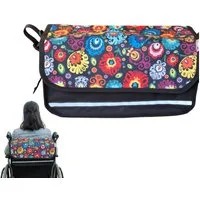 Seniori Aufbewahrungstasche SENIORI Rollator / Rollstuhl Tasche Rollatortasche Rollstuhltasche, 6M. Folkore - Mini