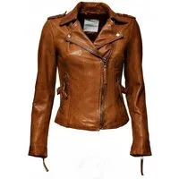 Zimmert Leather Lederjacke Amalia pflanzliche Gerbung