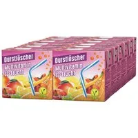 DURSTLOESCHER Softgetränk, Durstlöscher Multivitamin fruchtiges Fruchtsaftgetränk 500ml 12er Pack