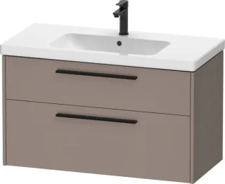 Duravit D-Code Waschtischunterschrank wandhängend Schubk. 2, DC46730BD430000