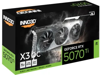 Inno3D GeForce RTX 5070 Ti X3 OC | n507t3-16d7x-176068n | 16GB GDDR7 - 1x HDMI 2.1b