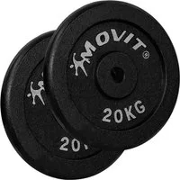 MOVIT Hantelscheibe, 40 kg, (2-tlg)