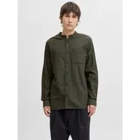 Jack & Jones Langarmhemd JJEBAND MELANGE SHIRT L/S SN