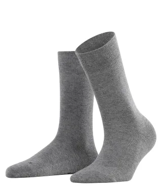 FALKE - FALKE Sensitive London Damen light greymel. - Gr. - 40.5