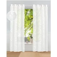 OTTO home Gardine Inés (1 St), Ösen, halbtransparent
