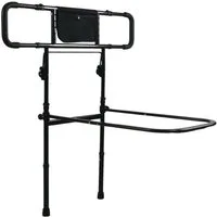 abc HOME Bett - Aufstehhilfe höhenverstellbar, klappbar & mit Tasche, Schwarz