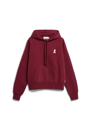 Armedangels - ICONIC Å FRANCISARAA HOODIE velvet red - Gr. - XL