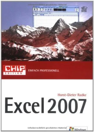 Excel 2007 einfach professionell