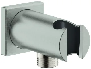 GROHE Wandanschlussbogen Rainshower 26659 eckige Rosette supersteel, 26659DC0 26659DC0