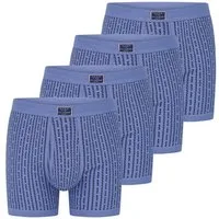 ESGE - Die Wäsche-Macher Retro Boxer 4er Pack Jeans (Spar-Set, 4-St) Retro Short / Pant - Baumwolle - mit Eingriff - Strapazierfähig