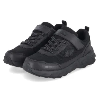 Skechers Low Sneaker AQUAVEK ELITE SPORT TREAD Schwarz - Gr. 30 -  Textil
