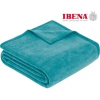 Wohndecke Luxus, IBENA, verschiedene Größen, uni, Kuscheldecke, Premium, made in Europe!