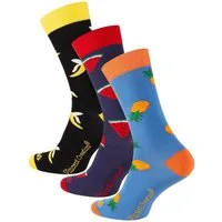 Vincent Creation® Socken (3-Paar) in angenehmer Baumwollqualität mit Früchte Design
