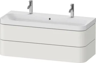 Duravit Happy D.2 Plus c-shaped Set wandhängend Nordic Weiß 1175x490x480 mm - HP4379O39390000 HP4379O39390000