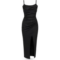 ITALY VIBES Cocktailkleid LUDOVICA - Glitzerndes Maxikleid für glamouröse Anlässe - Abendkleid - ONE SIZE passt hier Gr. XS-M