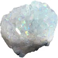 Steinfixx® Edelstein BERG_AUR_, (1 Stück 4-6 cm, 60-100 Gramm, Kristallaura), mit Gold 333, Titan und Platin, luxuriös und edel