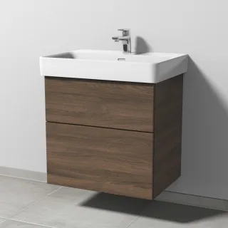 Sanipa 3way Waschtischunterbau zu Laufen Pro S Waschtisch mit 2 Auszügen, Eiche-Arizona SM76780