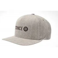Stance Baseball Cap Icon Wool Snapback Hat grau - 1 Stück