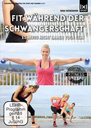 Fit während der Schwangerschaft | Es muss nicht immer Yoga sein | Funktionelle Schwangerschaftsgymnastik [DVD] [2015]