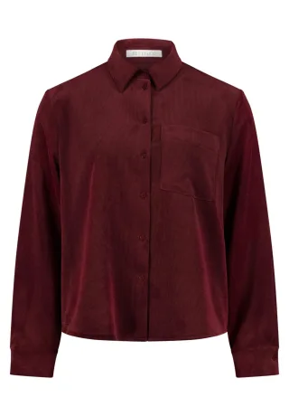 Betty & Co - Hemdbluse Fall Burgundy - Gr. - 38