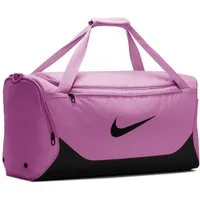 Nike Sporttasche NK BRSLA M DUFF - X, für Erwachsene, mit Reißverschlusstasche vorne