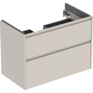 Geberit Renova Plan Unterschrank für Waschtisch, mit zwei Schubladen: 84.6x60.6x44.6cm, 504031DB1 504031DB1