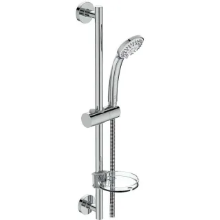 Ideal Standard Idealrain Brausekombination B9503AA 60 cm S3, mit 3-Funktionshandbrause Ø 80mm, verchromt