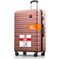 Travely Koffer Polycarbonat Koffer XL 77cm - Reisekoffer, Hartschalenkoffer, Trolley, 4 Rollen, Designed in Germany, austauschbare Griffe und Rollen