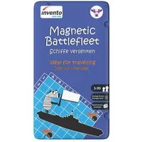 Invento Spiel Magnetspiel Schiffe versenken Metalldose