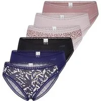 sloggi Midislip 6er Pack GO Crush (Spar-Set, 6-St) Slip - Baumwolle - Atmungsaktiv - Komfortabel und atmungsaktiv