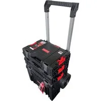 QBRICK System Werkzeugkoffer PRO Set 7 2.0 Plus Koffer Set + PRO Toolcase + PRO Box 130 + PRO Cart