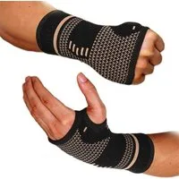 FELIXLEO Armbandage Handgelenk Bandage Schiene Copper Sport Fitness Krafttraining (2-tlg)