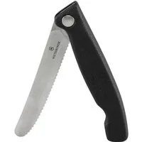 Victorinox Zubereitungsmesser Swiss Classic faltbares Gemüsemesser schwarz