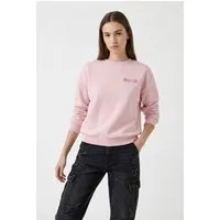 ONLY Sweatshirt ONLDAZE L/S O-NECK TERRY PRINT CS SWT mit Print auf der Vorder- und Rückseite