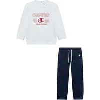 Champion Jogginganzug Toddler Graphic Terry Crewneck Sweatsuit (2-tlg), für Babys, aus Baumwolle und Polyester