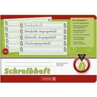 BRUNNEN Schulheft, A5 quer liniert (Lineatur 0)