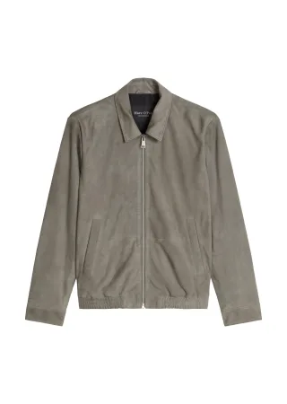 Marc OPolo Casual - Lederjacke regular Graphite Dust - Gr. - 48