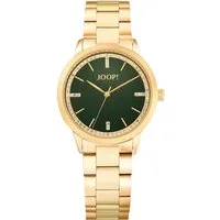JOOP! Quarzuhr 2035052, Armbanduhr, Damenuhr, analog, Edelstahlarmband
