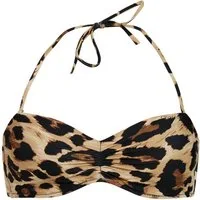 Protest Balconette-Bikini MIXLeslie bandeau top B&C-cup FUDGECAMEL