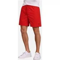 U.S. Polo Assn. Badeshorts USChrys - Schwimmshorts mit Netzfutter und Kordelzug Leichte Badehose mit elastischem Bund und Allover-Logo