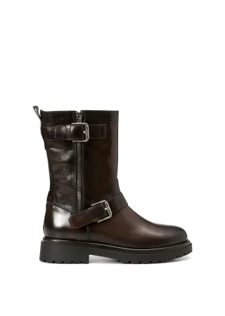 marc opolo shoes - Stiefel Model Birte Black Coffee - Gr. - 38