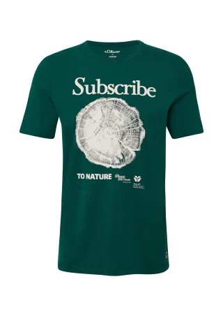 s.Oliver - T-Shirt olive - Gr. - M